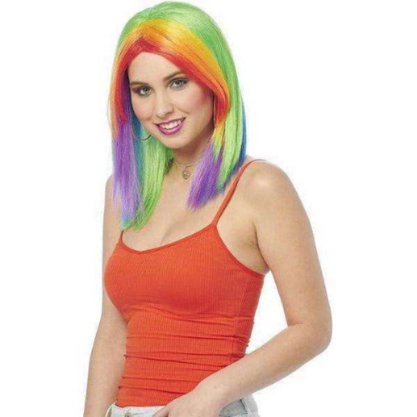 Unisex Rainbow Wig