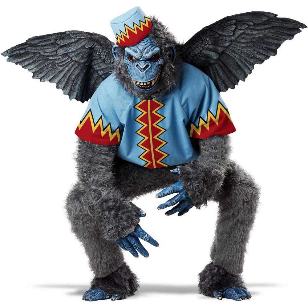 Evil Winged Flying Monkey Land of Oz Adult Costume
