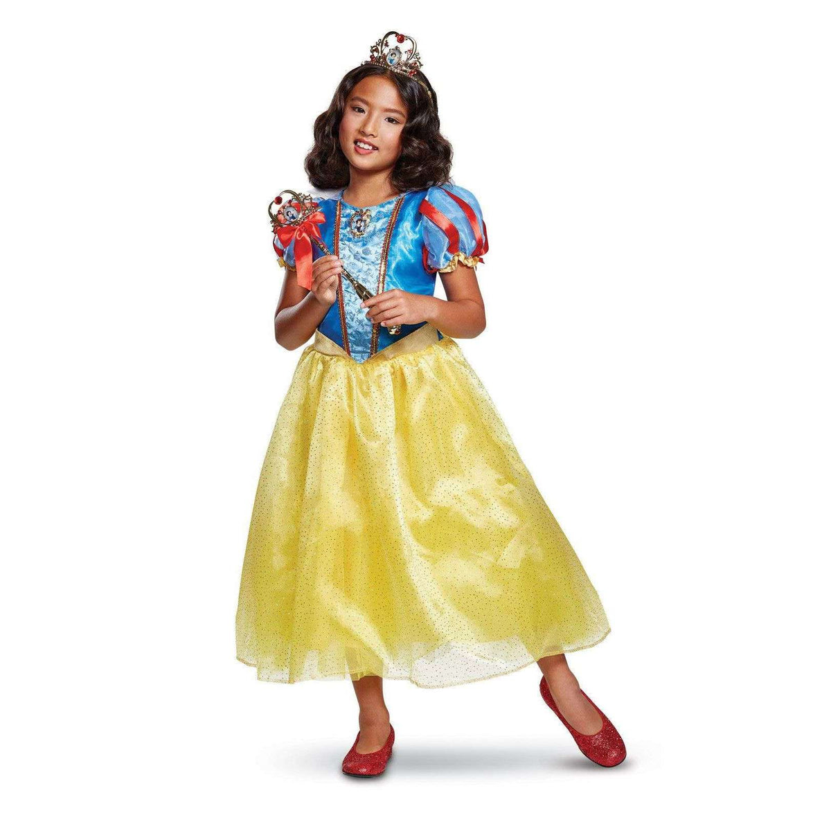Deluxe Princess Snow White Dress Child Costume