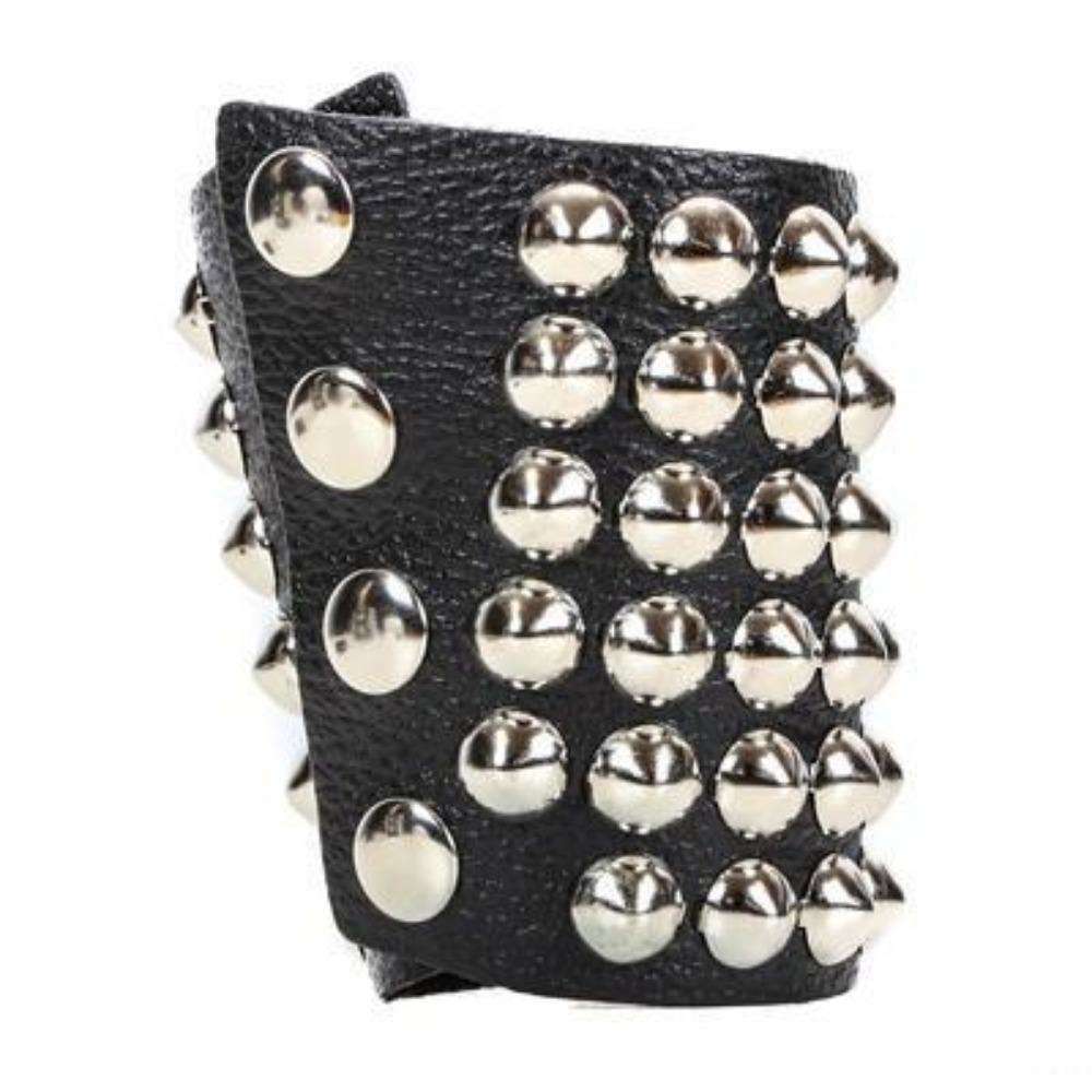 6 Row 1/2’’ Conical Stud Bracelet