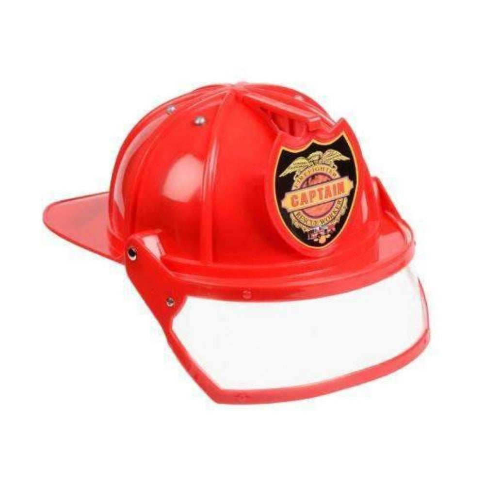 Adult Red Firefighter Helmet