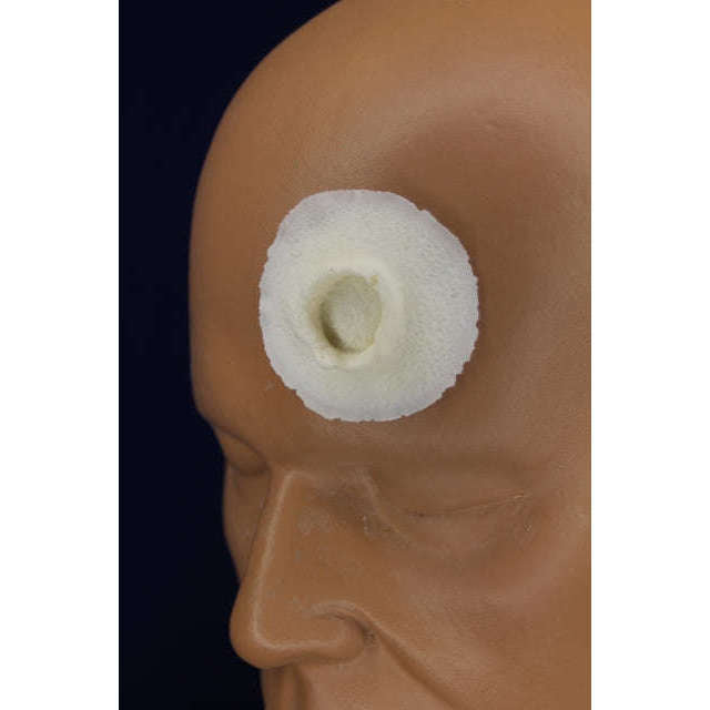 Bullet Exit Hole Wound Foam Latex Prosthetic