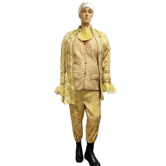 Colonial Men, Gold Louis 15th Costume