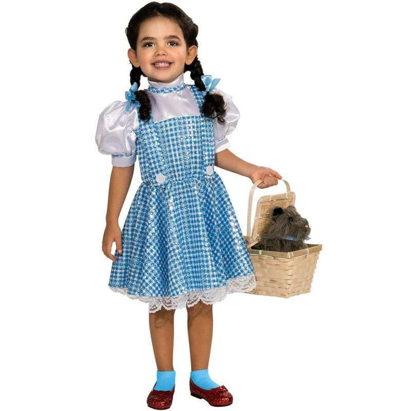 Wizard of Oz 75th Anniversary Edition Dorothy Sequin Dress Child's Costume