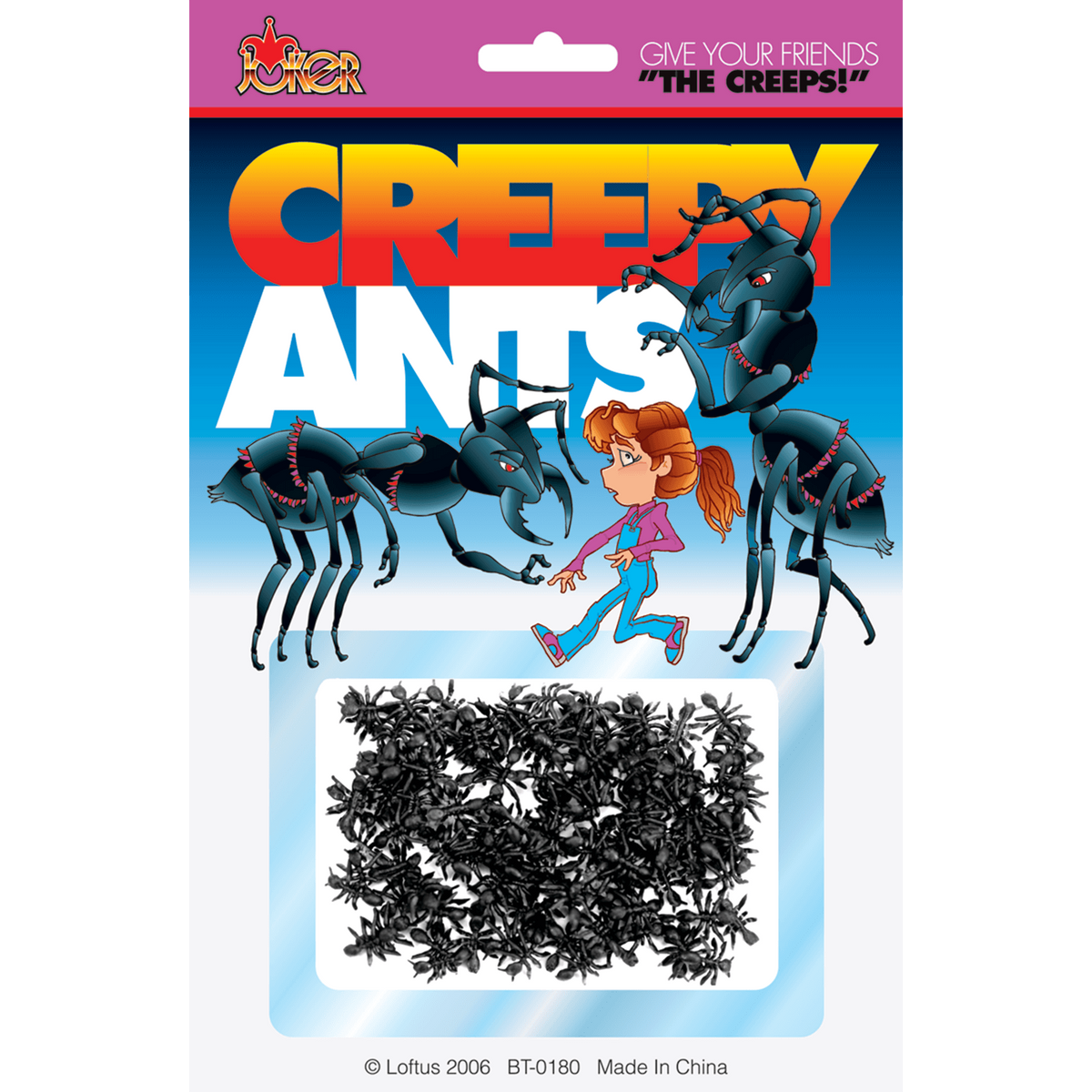 Pack of Realistic Creepy Fake Ants