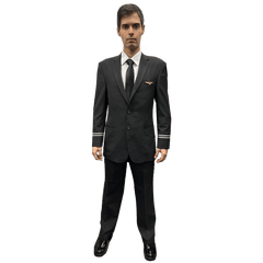 Flight Attendant/Pilot Uniform Men's Adult Costume