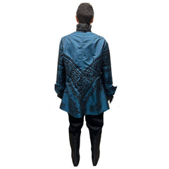 Exclusive Deep Blue Colonial King Adult Costume