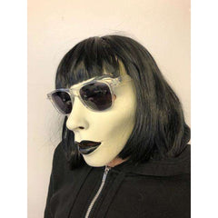 Hot Goth Pale Skin & Black Hair Mask