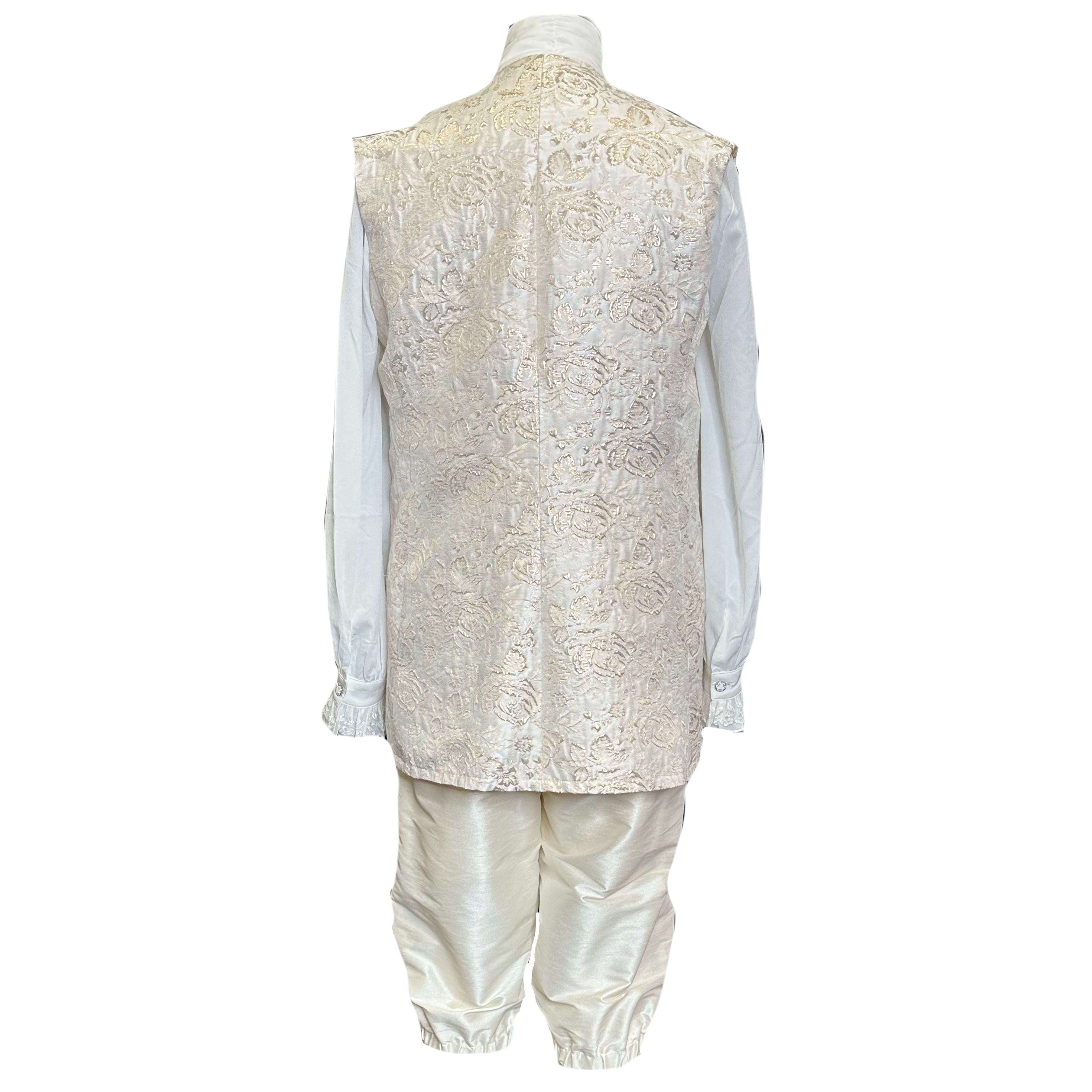Deluxe Colonial Cream Royal Prince Adult Costume