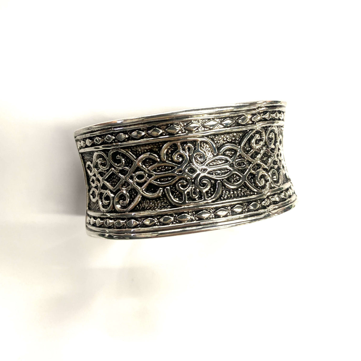 Silver Medieval Engraved Bracelet