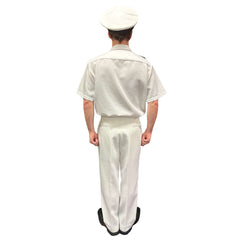 Production Quality Navy Uniform USN Adult Dress Whites Adult Costume Rent / X-Large Production Quality Navy Uniform USN Adult Dress Whites Adult Costume Rent / X-Large