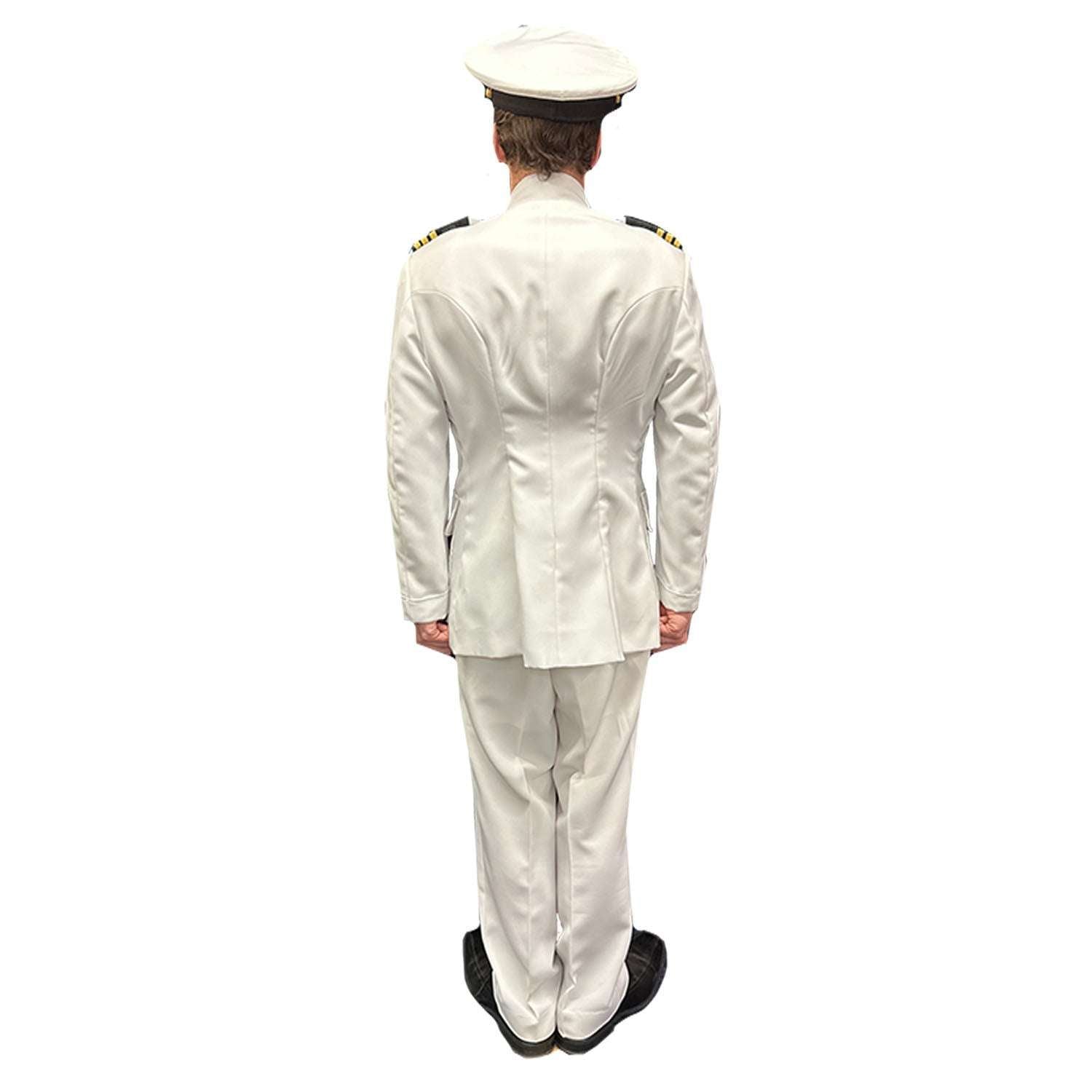 Production Quality USN Navy Admiral Adult Uniform Costume