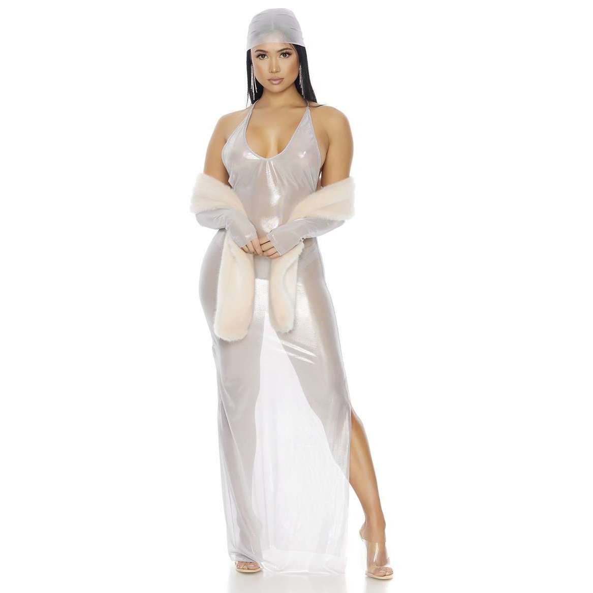 Unapologetic Sheer Sexy Pop Star Adult Costume