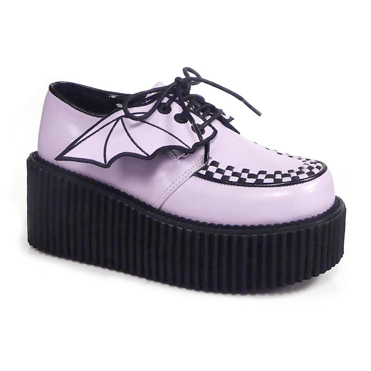 Demonia Creeper-205 Batwing Platform Shoes