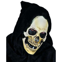 Hooded Grim Skull Mask
