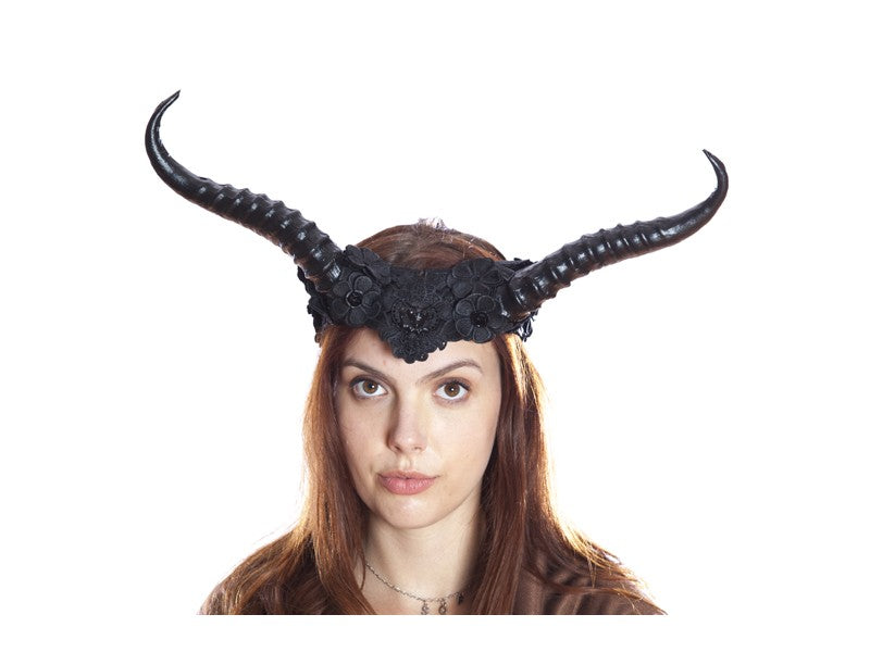 Vintage Mythical Creature Horned Headband