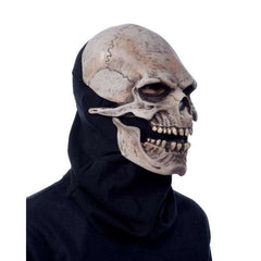 Death Rotted Skull Latex Mask with Black Spandex