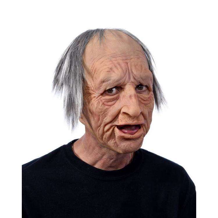 Supersoft Old Man Mask w/ Mouth Movement