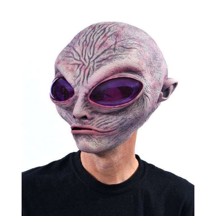 Grey Alien Latex Mask – AbracadabraNYC