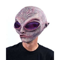 Grey Alien Latex Mask