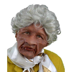 Supersoft Auntie Old Woman Mask w/ Mouth Movement