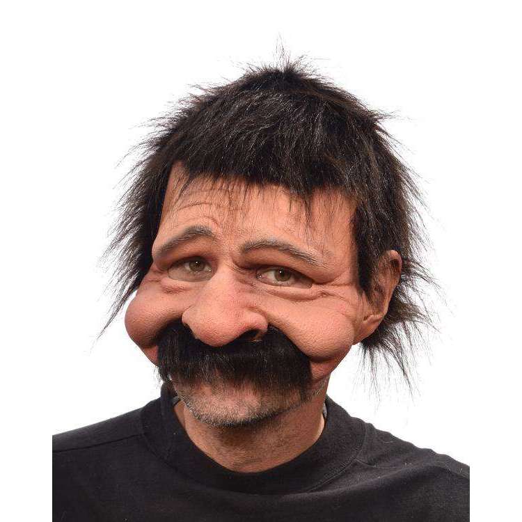 Uncle Bobby Disguise Latex Half Mask