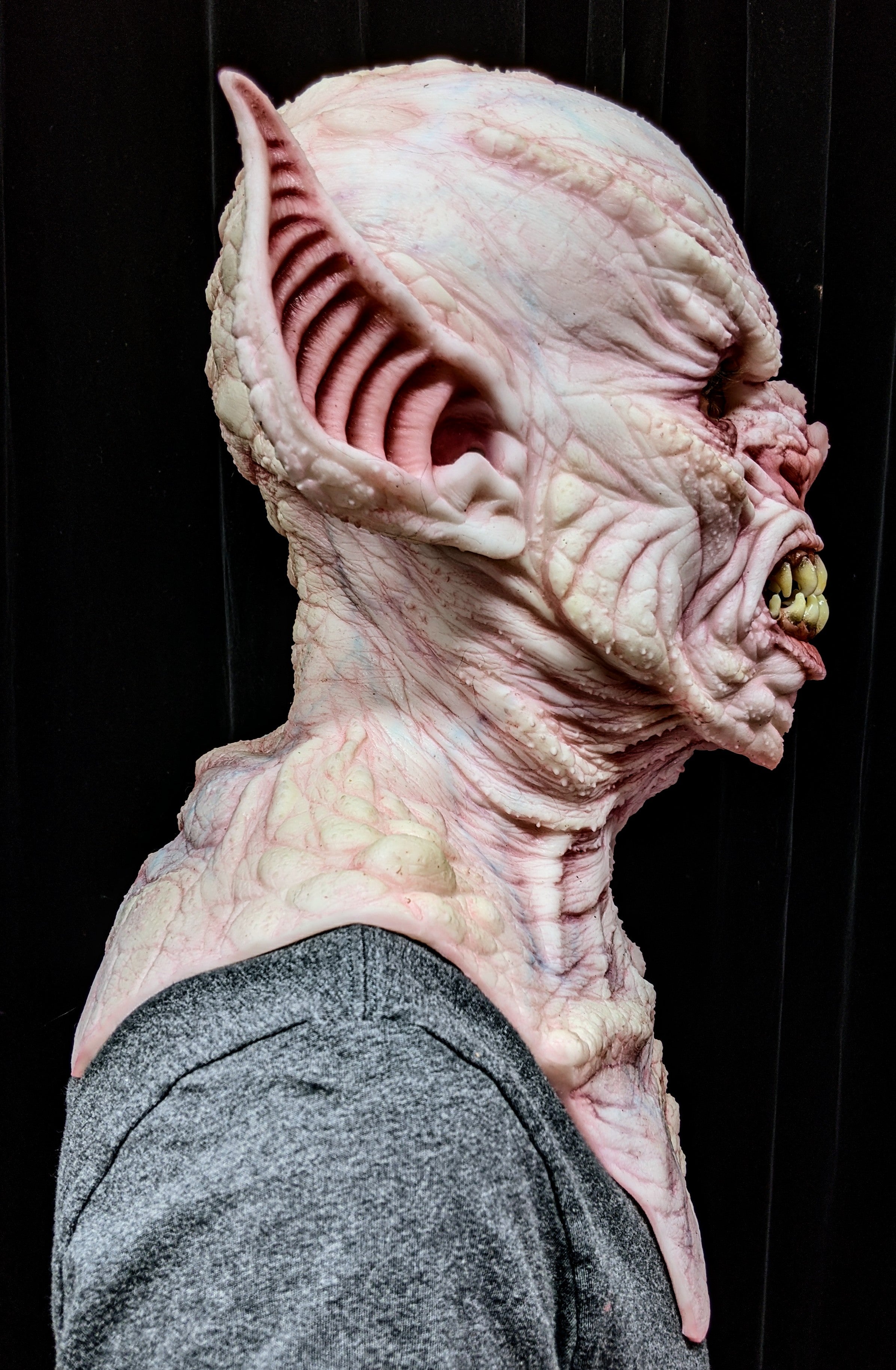 Vampire Creature Hyper Realistic Silicone Mask