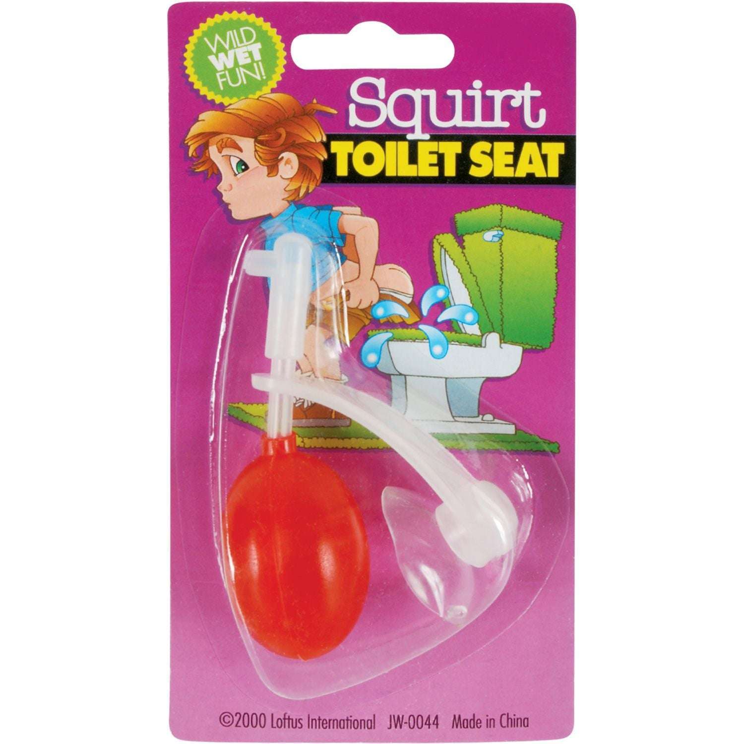 Surprising Squirt Toilet Seat Gag
