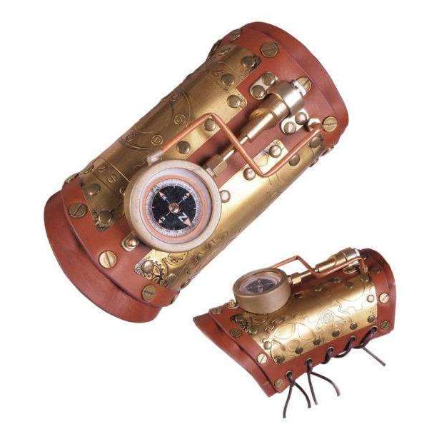 Steampunk Arm Sleeve with Compass