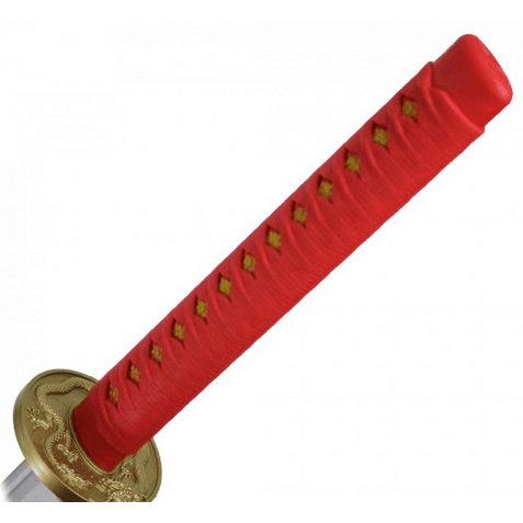 38.5" Foam Katana Sword w/ Red Handle