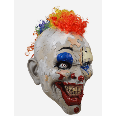 Halloween Zombi Face Lighting Eyes Face Masks - Multicolor