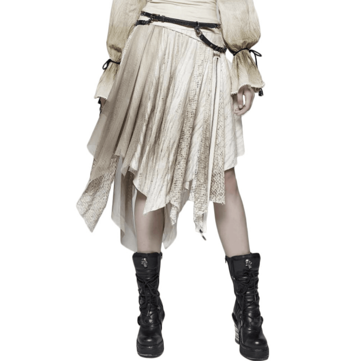 Steampunk Tattered Skirt