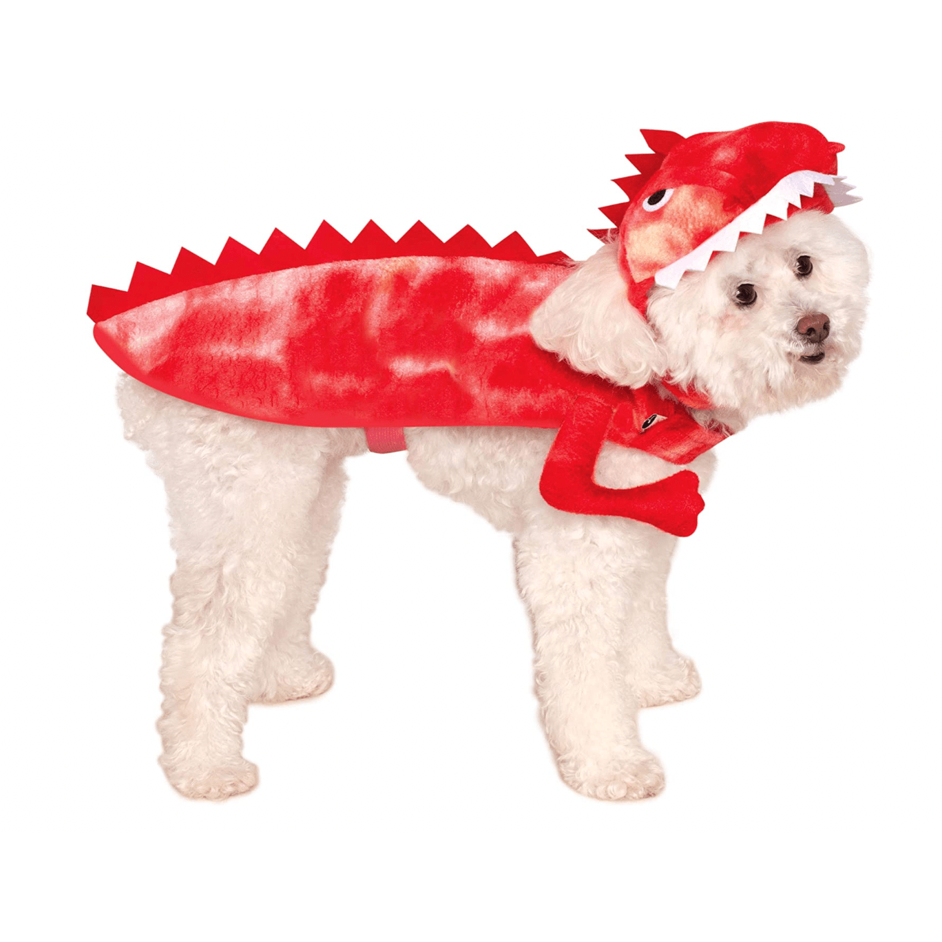 Red Raptor Dinosaur Pet Costume