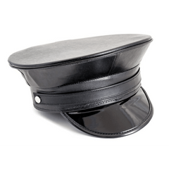 Matte Black Police Hat