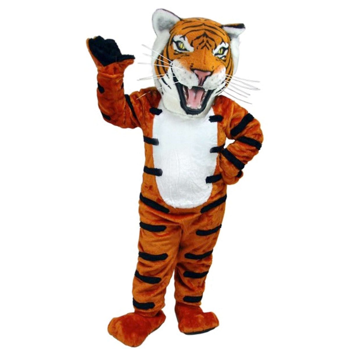 Siberian Tiger Mascot Adult Costume
