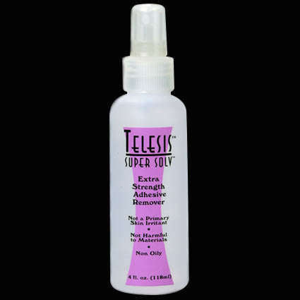 Telesis 4oz Super Solv Adhesive & Makeup Remover