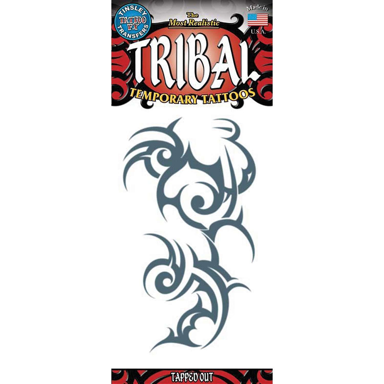 Tinsley Tribal Temporary Tattoo Transfers