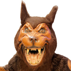Scary Brown Wolf Mascot Adult Costume