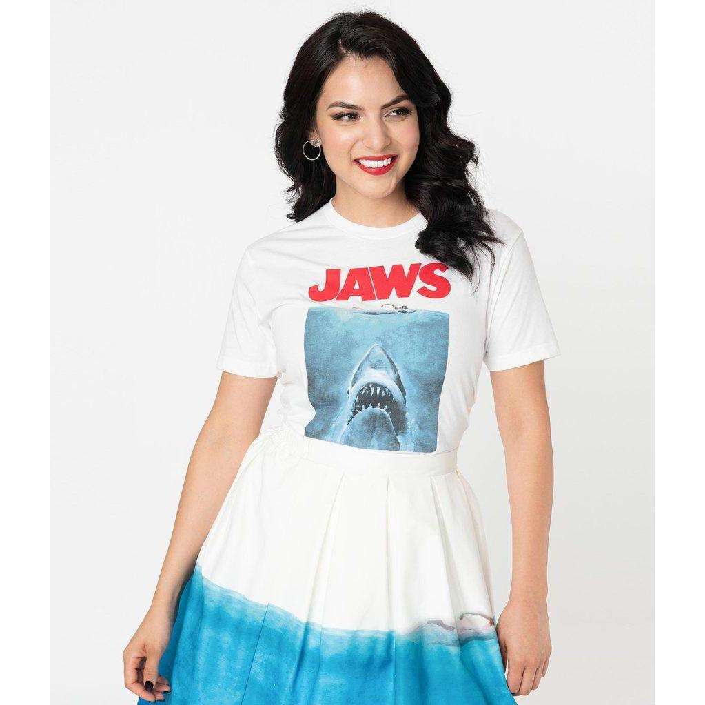 Jaws Movie Poster T-Shirt - Womens