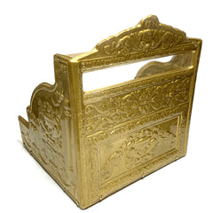 Antique Metal Style Cash Register Replica Lightweight Plastic Shell Prop - Gold - Gold