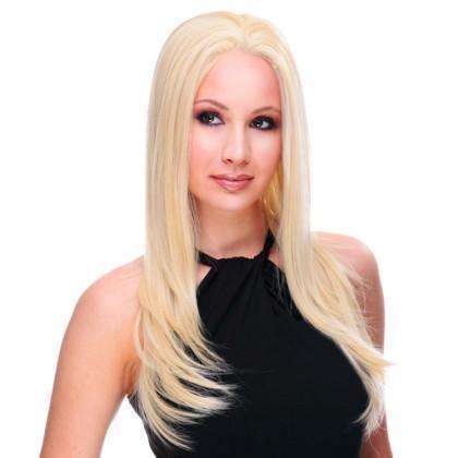 Long Straight Dahlia Middle Part Wig