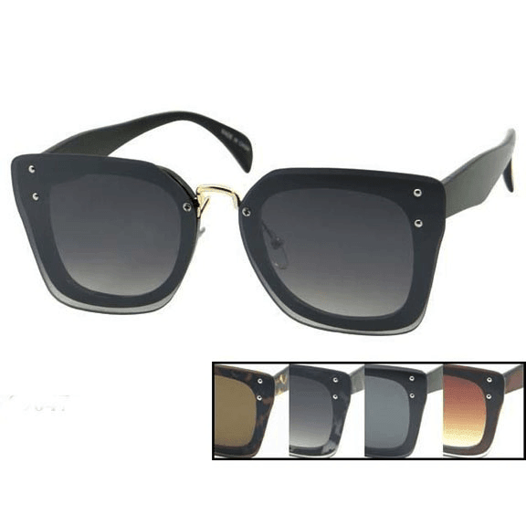 Shield Look Frame Sunglasses