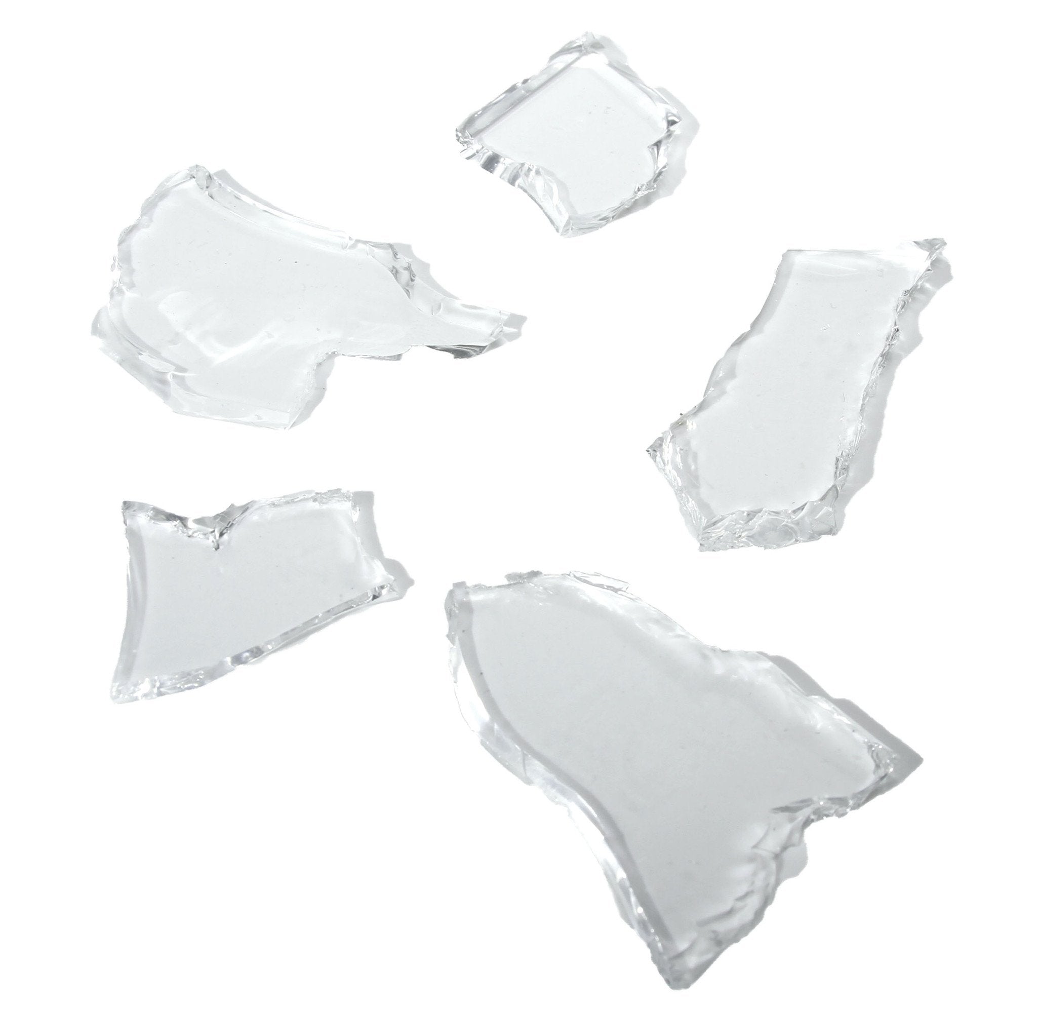 Crystal Clear Silicone Rubber Glass - PIECES 1 LB - Pieces,1 Pound