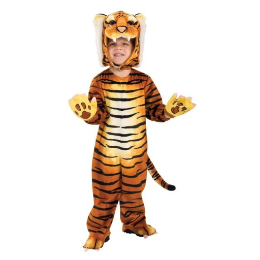 Cuddly Tiger Toddler Costume w/ Head Piece And Tail