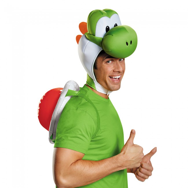 Super Mario Brothers Yoshi Adult Costume Kit