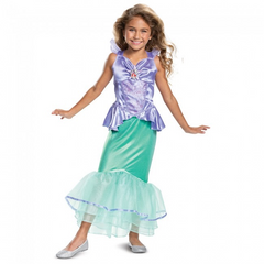 Classic Disney The Little Mermaid Princess Ariel Kids Costume