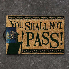 Lord of the Rings You Shall Not Pass Doormat