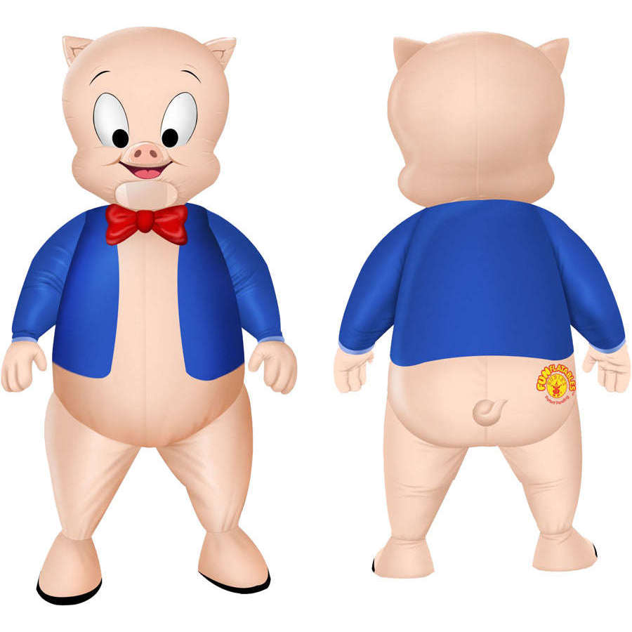 Looney Tunes Porky Pig Inflatable Adult Costume