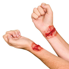 Woochie Fx Slashed Wrist Simulation Rubber Latex Prosthetics