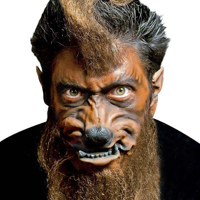 Woochie Fx Werewolf Face Rubber Latex Prosthetic